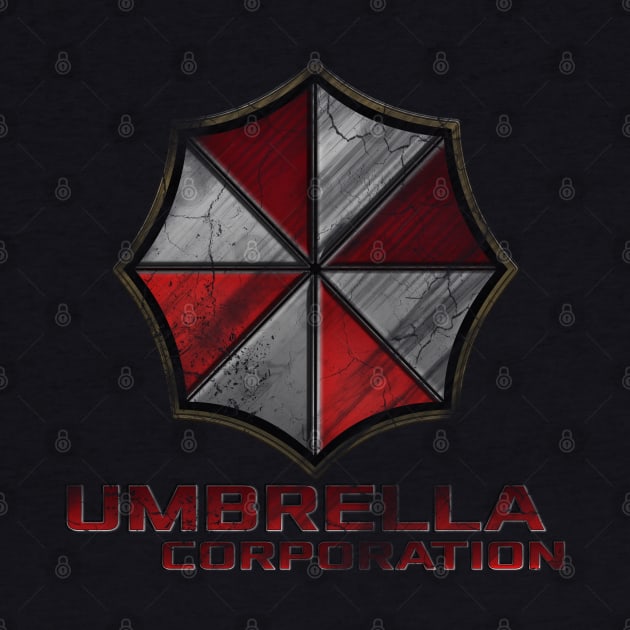Umbrella Corporation - Vintage Logo by Randomart